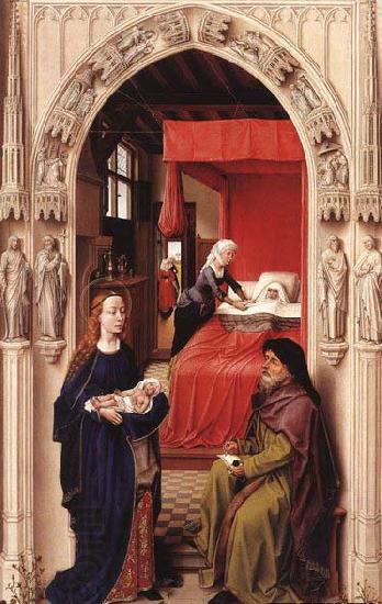 WEYDEN, Rogier van der St John Altarpiece China oil painting art